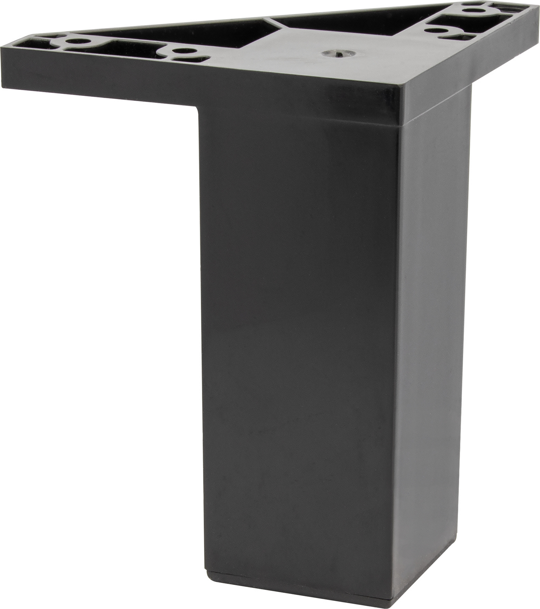 Wagner Möbelfuß 'SA0221' mattschwarz 8 cm