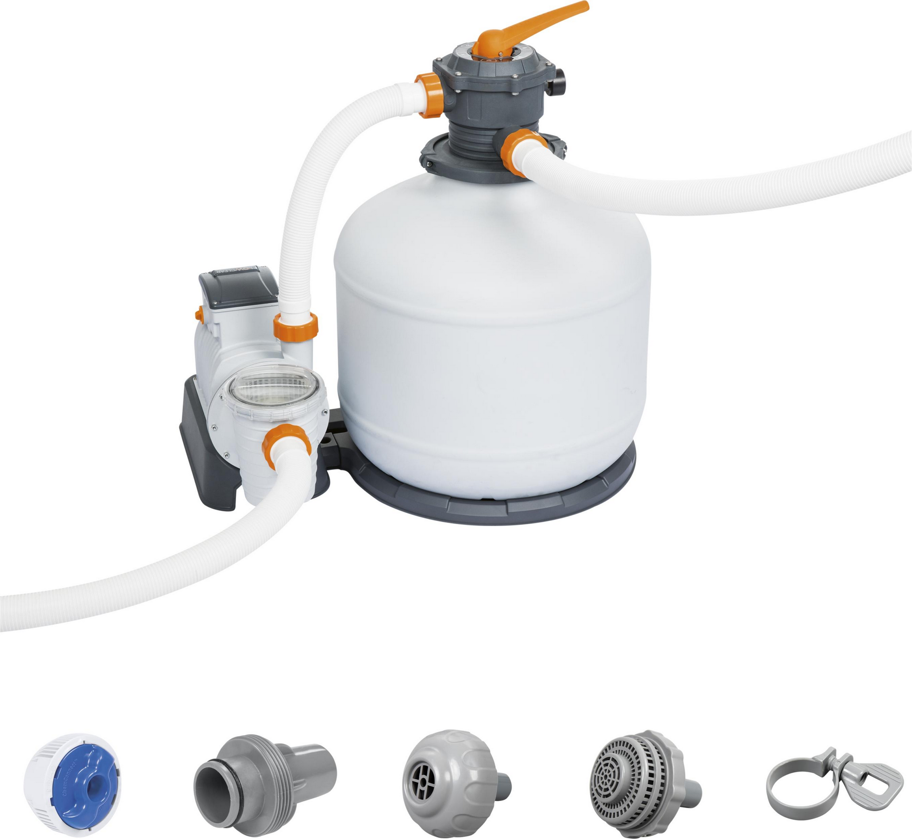 Bestway Sandfilteranlage 'Flowclear' 11.355 l/h mit Zeitschaltuhr