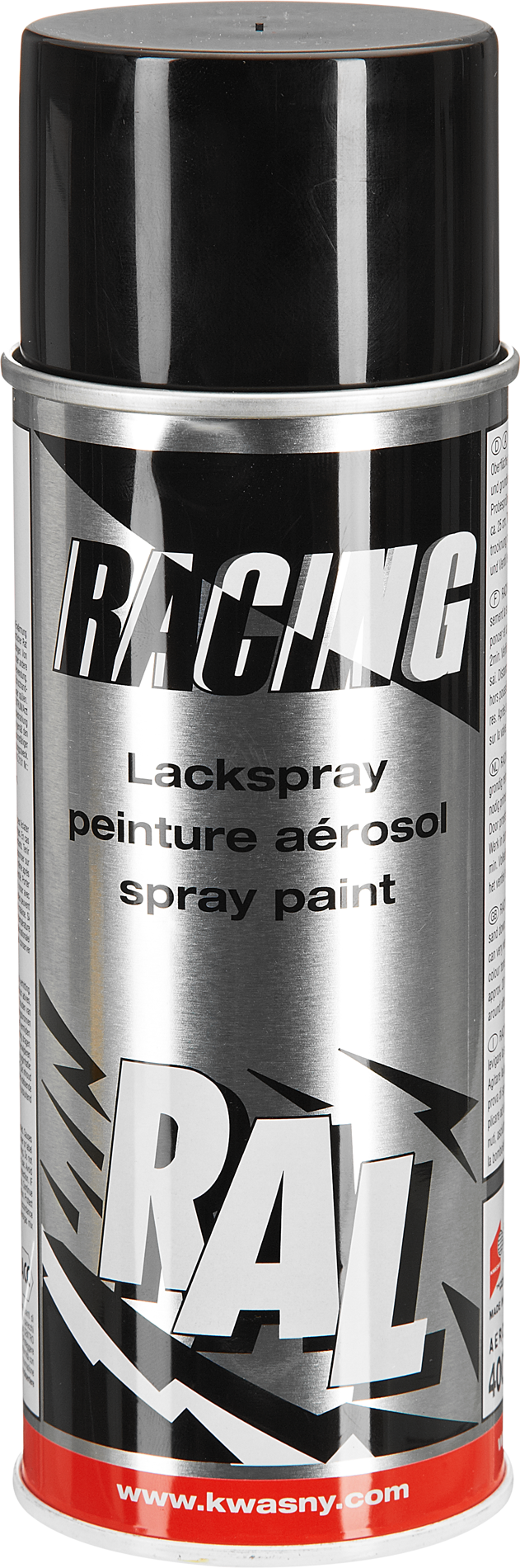 Racing Autolackspray RAL 9005 tiefschwarz 400 ml