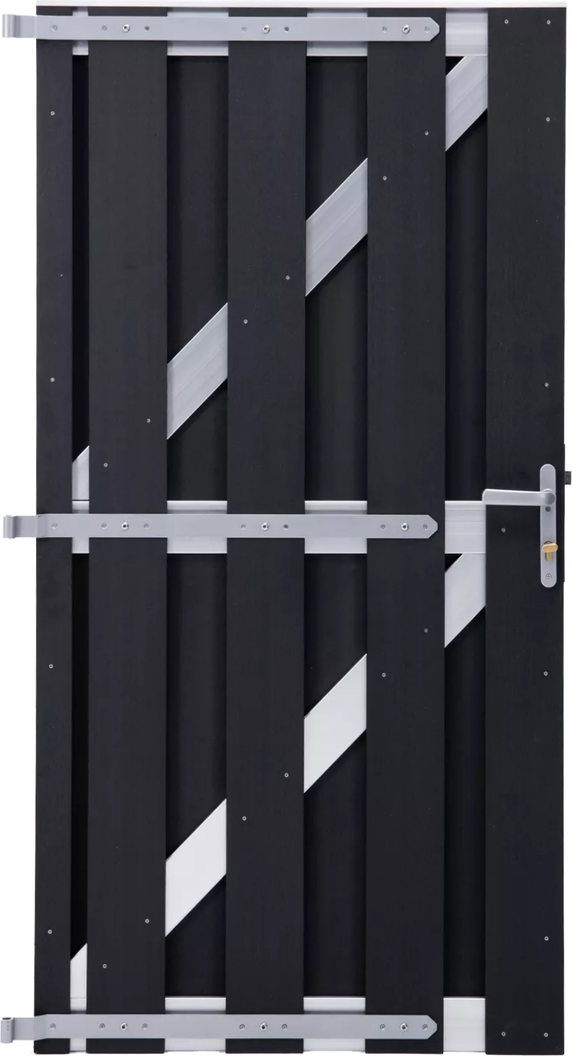 toom Gartentor 'Alu' anthrazit 90 x 180 cm