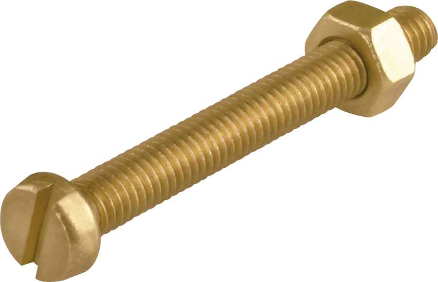 Zylinderschrauben M3 x 10 mm messing DIN 84 21 Stück