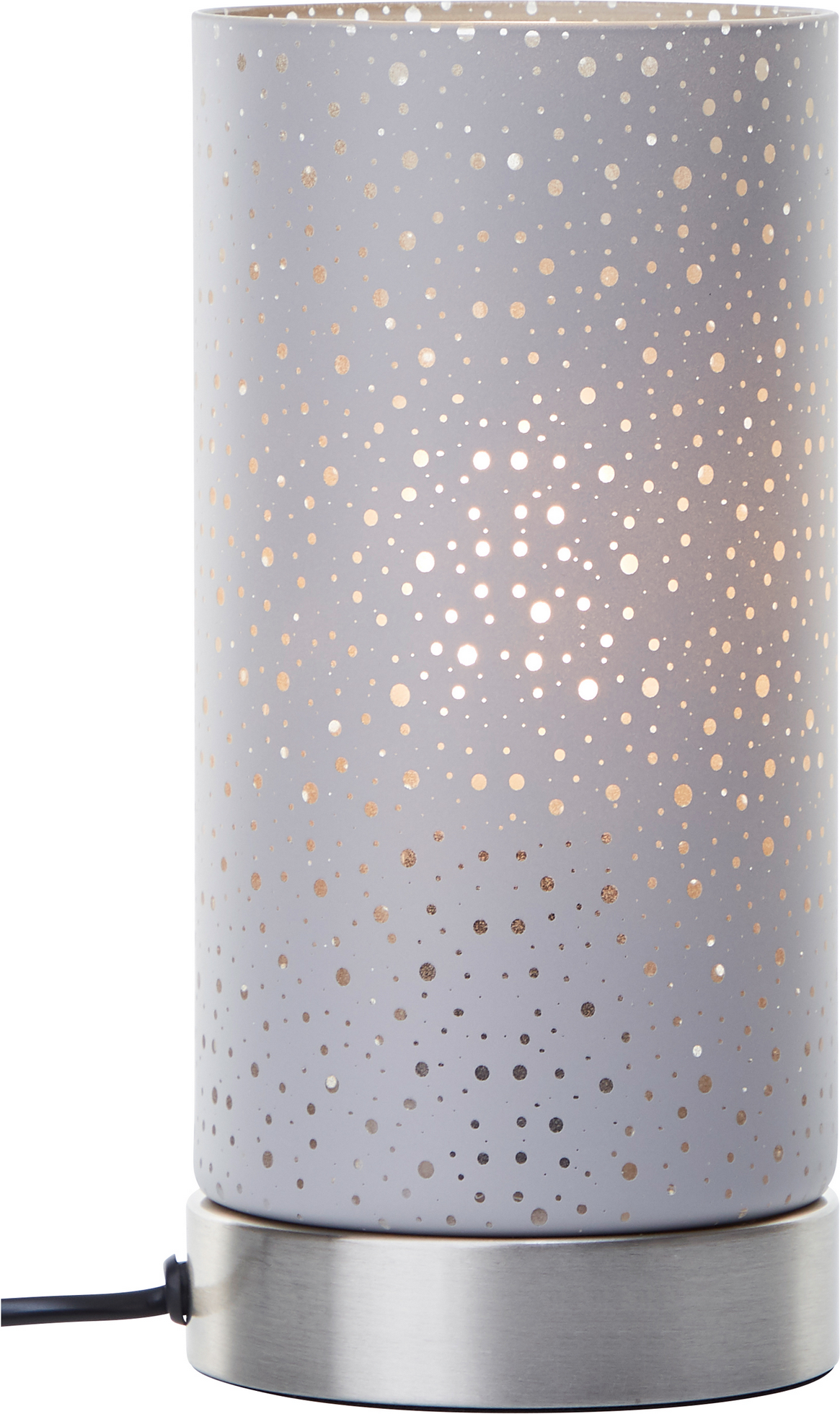 Brilliant Tischleuchte 'Scarlett' eisen/grau Ø 11 cm x 22,5 cm