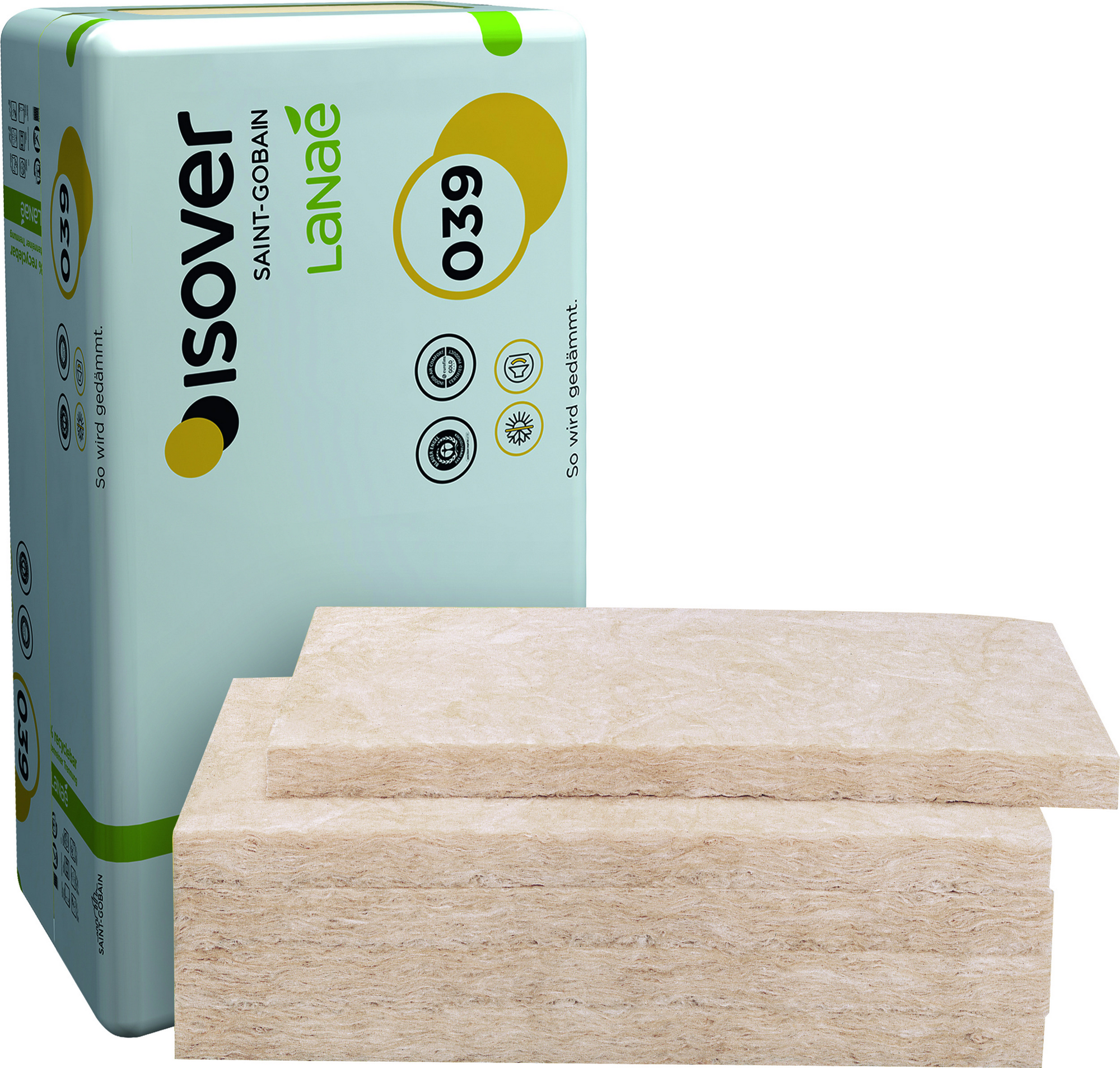 Isover Trennwandplatte 'Akustic TP 1 Lanaé' 100 mm