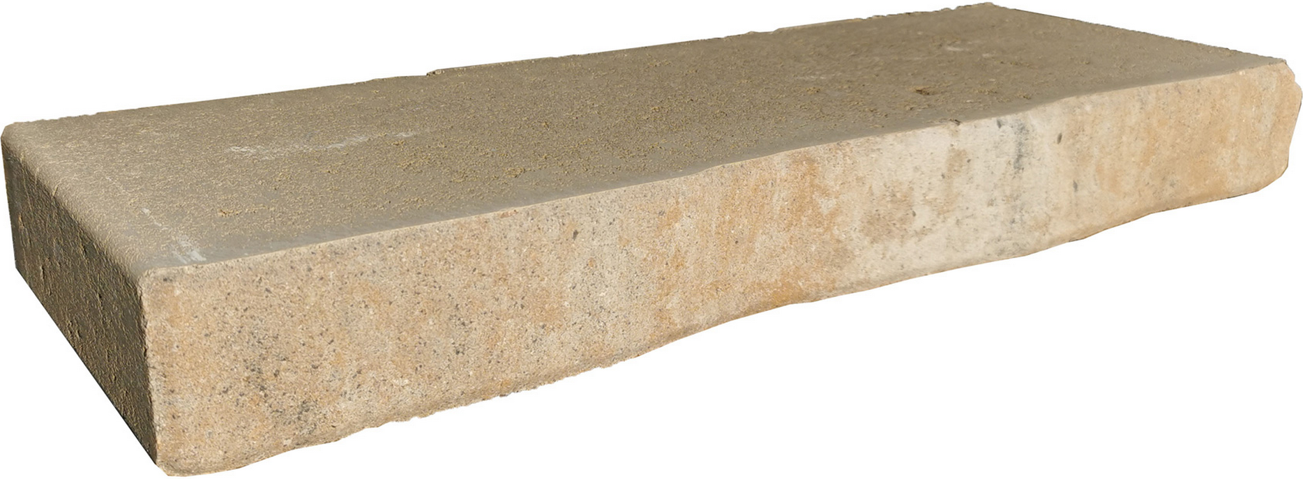 Diephaus Mauerstein 'T-Wall Grit' Beton muschelkalkfarben 60 x 20 x 7 cm