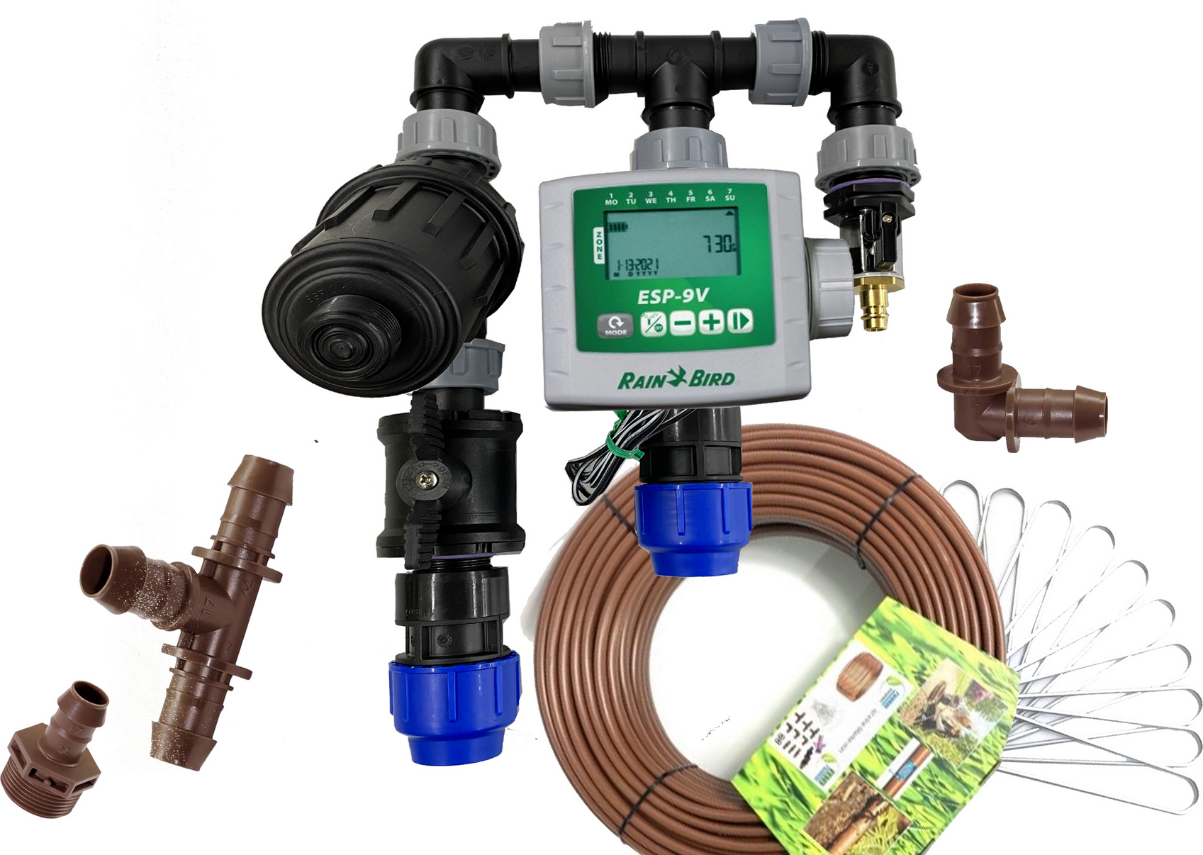 SunElements Bewässerung Basic-Set 'ESP-9V' 1 Zone inklusive Steuerung