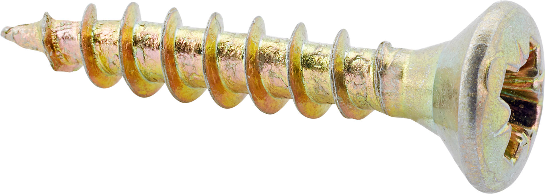 toom Holzschrauben PZ2 Kreuzschlitz Stahl verzinkt 3,5 x 20 mm 18 Stück