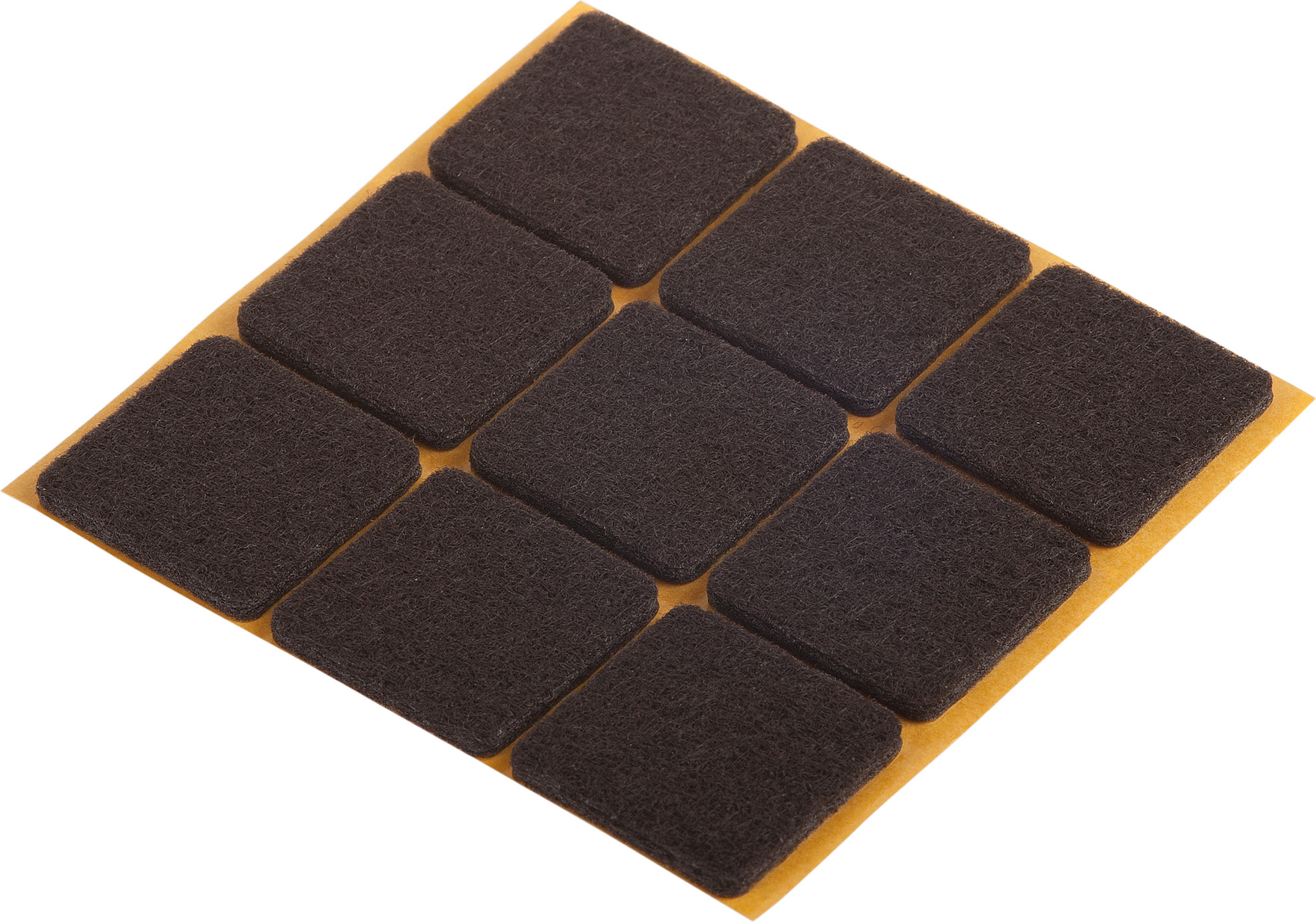 toom Filzgleiter selbstklebend braun 25 x 25 mm 9 Stück