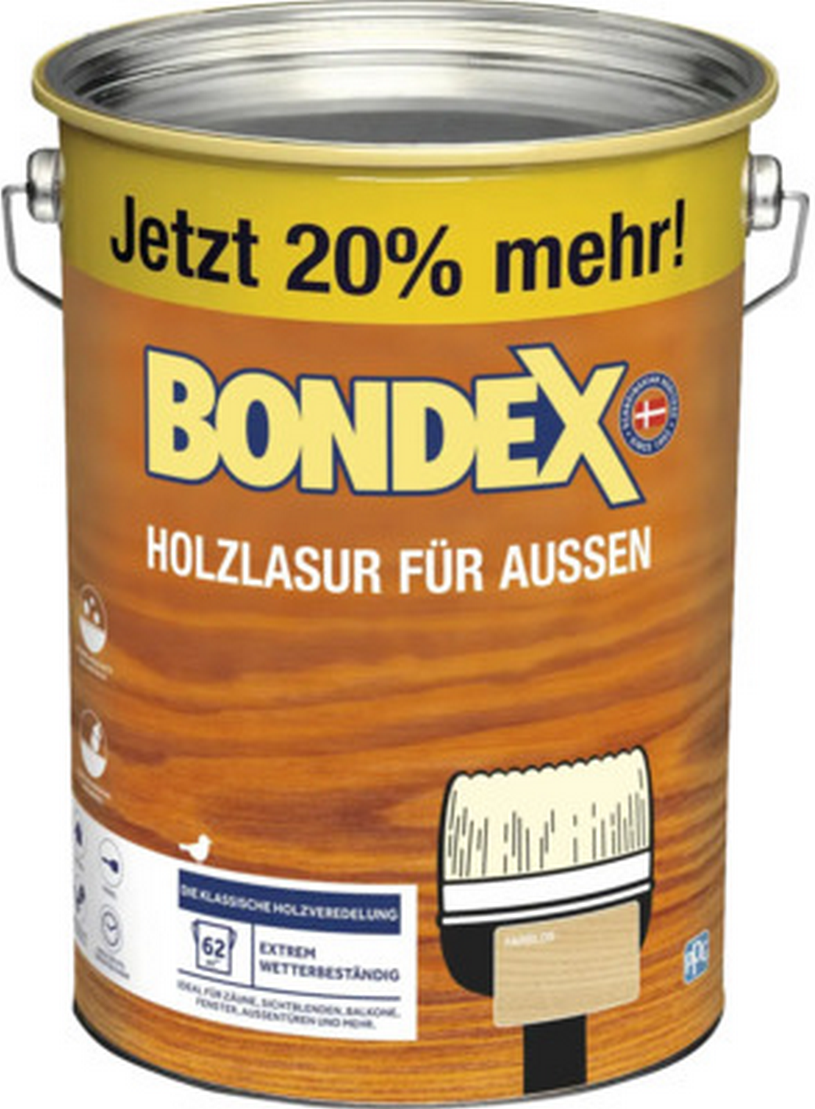 Bondex Holzlasur transparent 4,8 l