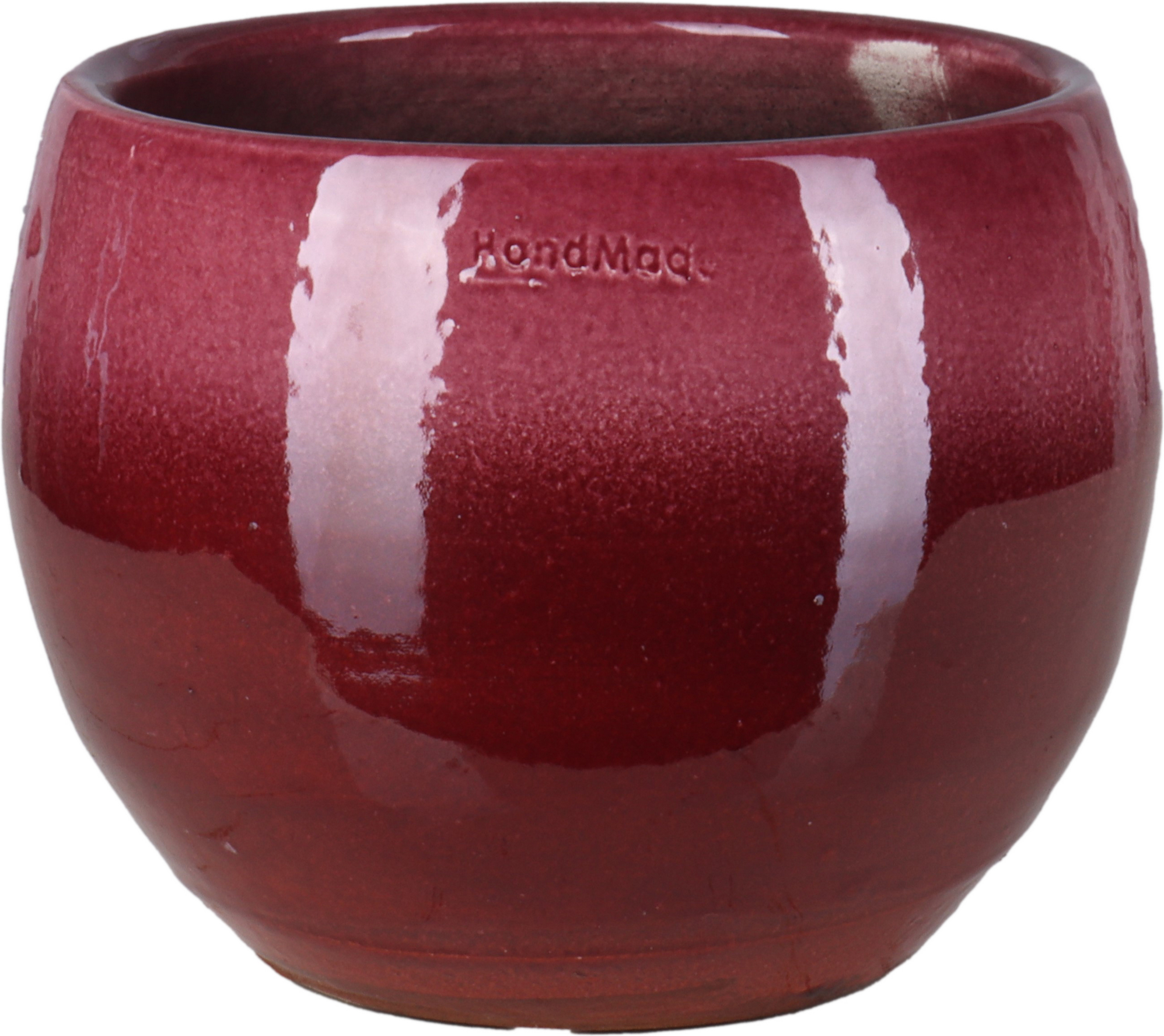 Übertopf 'Luxa' Keramik beere Ø 19 x 16 cm