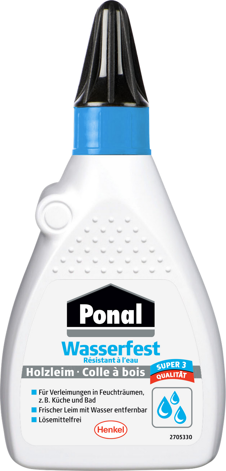 Thumbnail - Ponal Holzleim 'Wasserfest' transparent trocknend 120 g