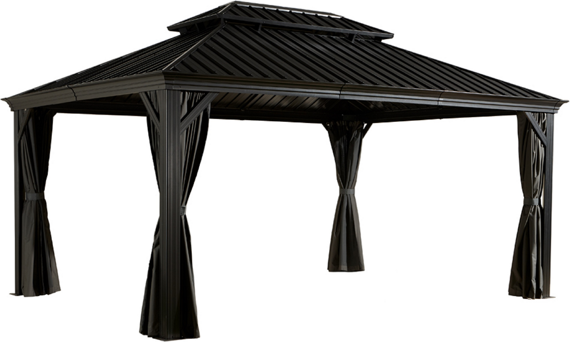 Sojag Pavillon 'Messina 12 x 16' anthrazit 363 x 483 x 307 cm