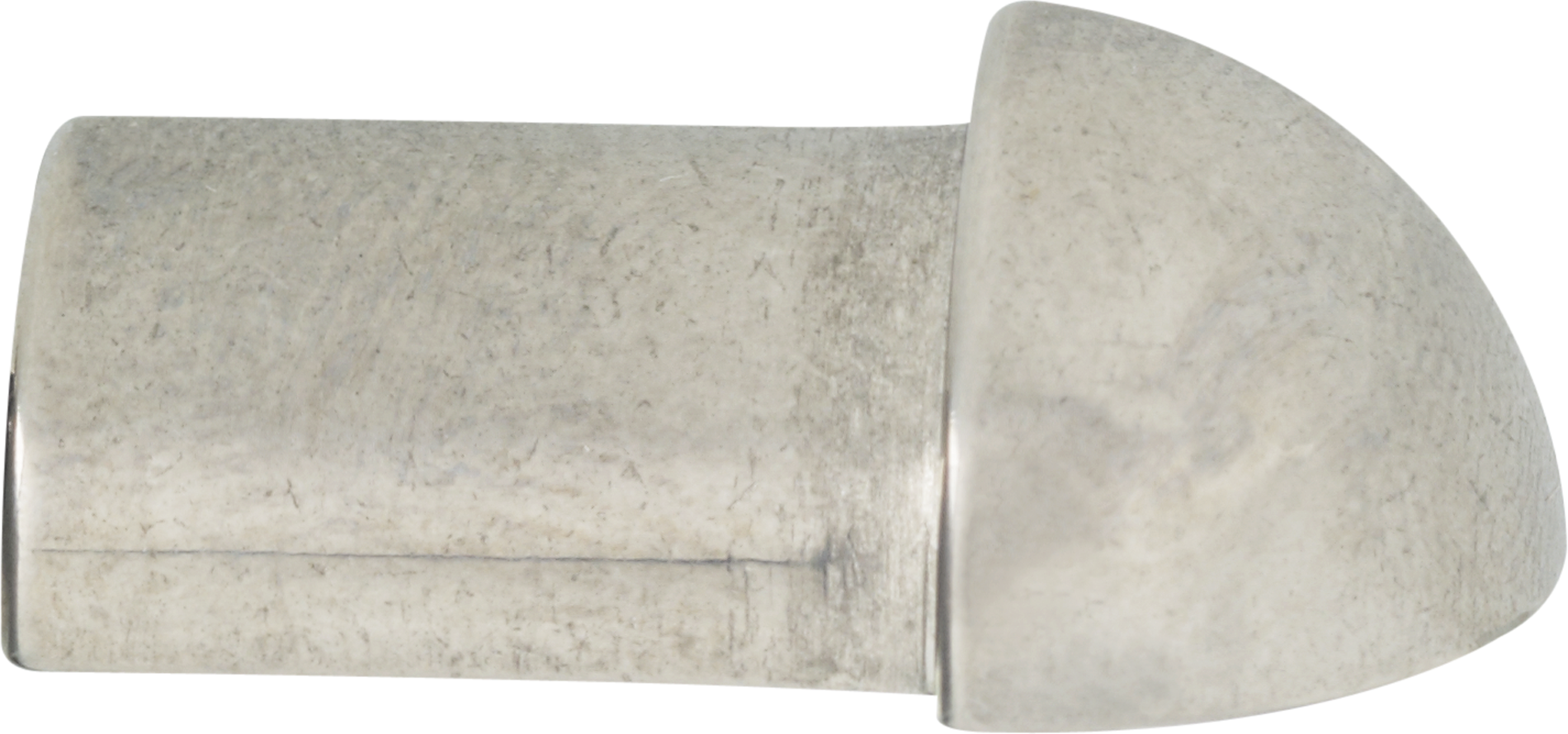 alfer Viertelkreis-Außeneck silber 0,8 cm