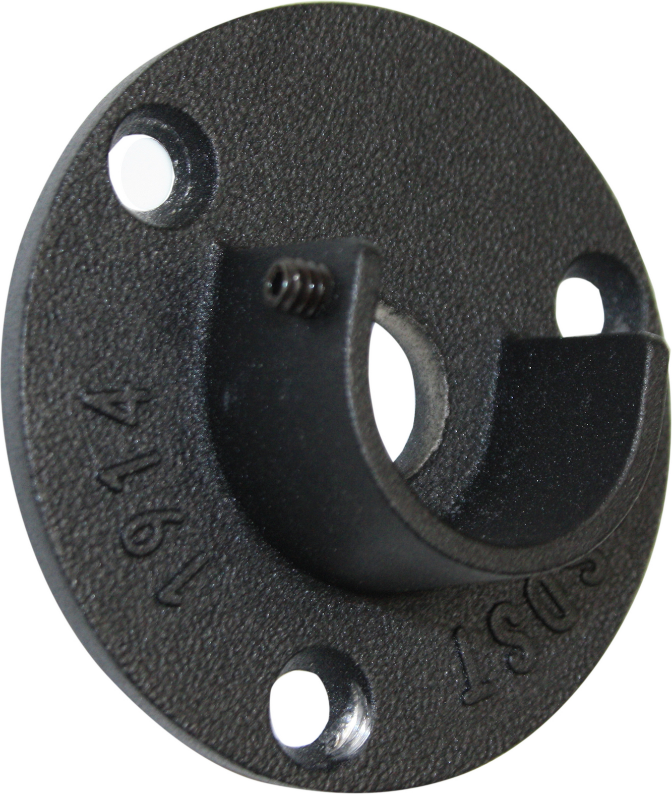 Gardinia Wandlager 'Industrial Home' schwarz Ø 25 mm