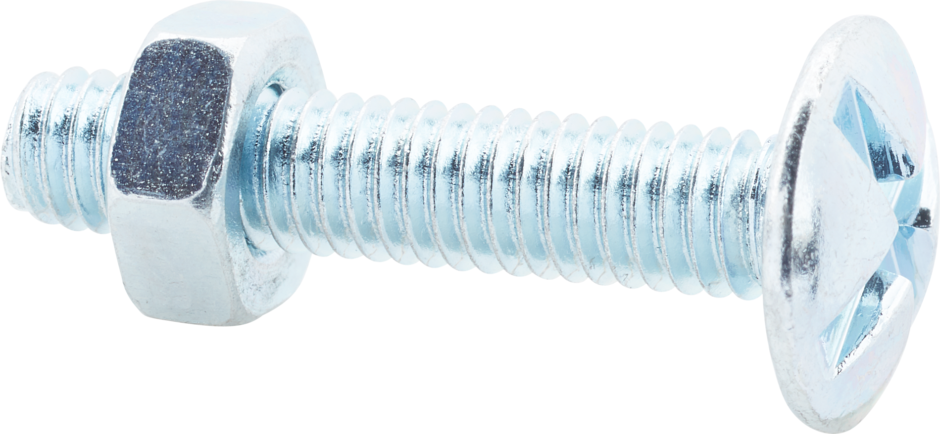 Thumbnail - toom Flachrundschraube SD Kreuzschlitz Stahl M4 x 20 mm 6 Stück