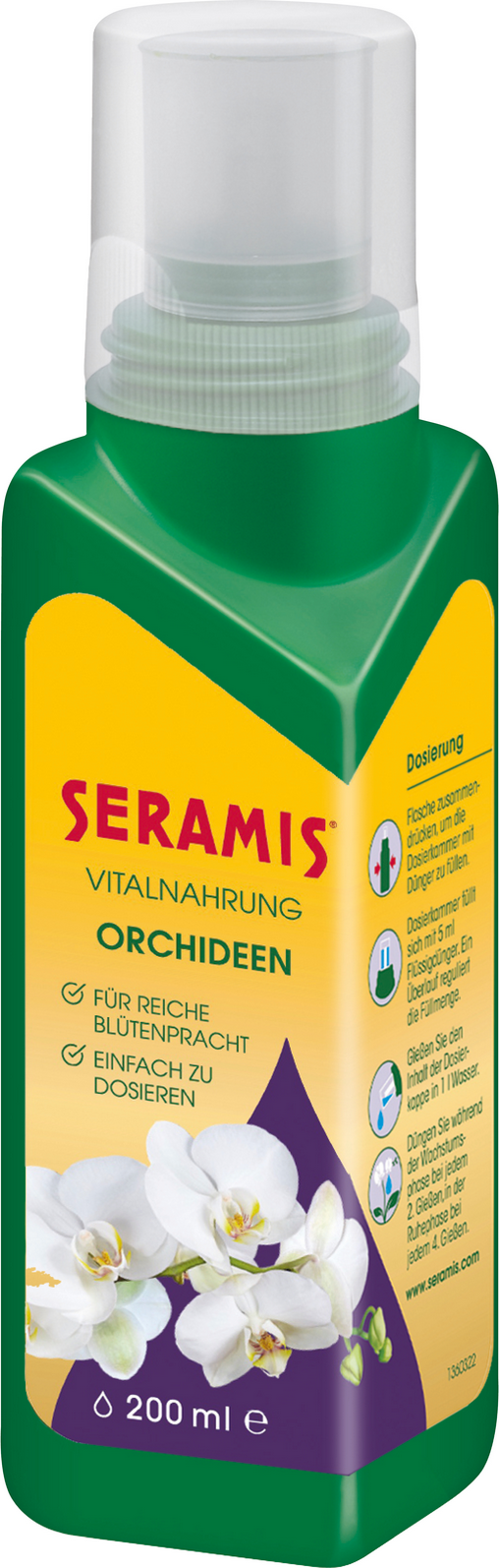 Thumbnail - Seramis Vitalnahrung für Orchideen, 200 ml