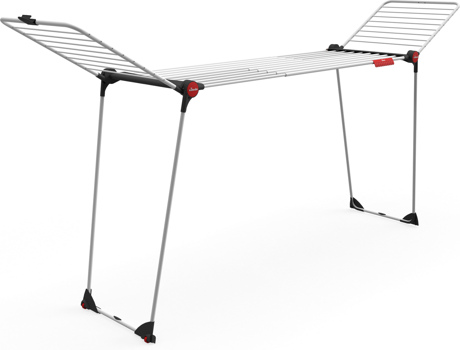 Vileda Wäscheständer 'Infinity Flex' rollbar 56 x 122 x 8 cm