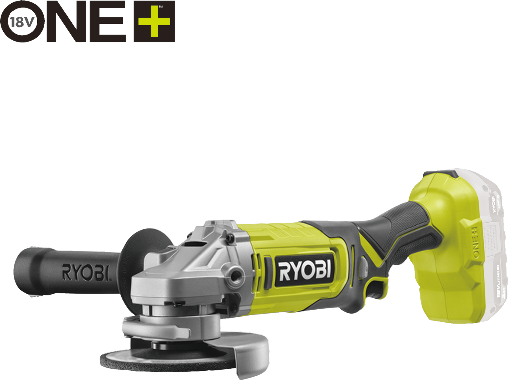 Thumbnail - Ryobi Akku-Winkelschleifer 'RAG18125-0 18 V ONE+' ohne Akku und Ladegerät