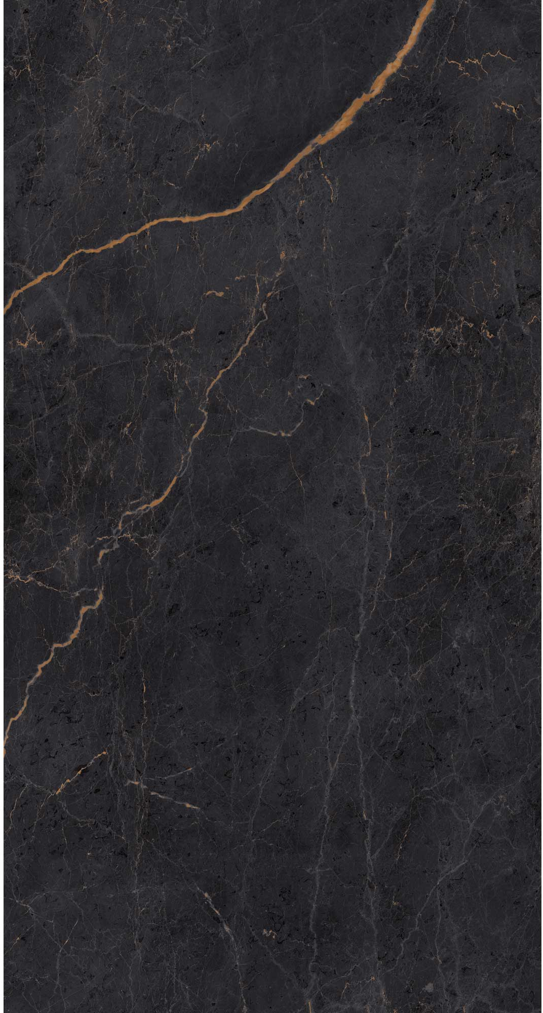 Breuer Rückwand 'Schwarz-Kupfer' seidenmatt 150 x 255 cm