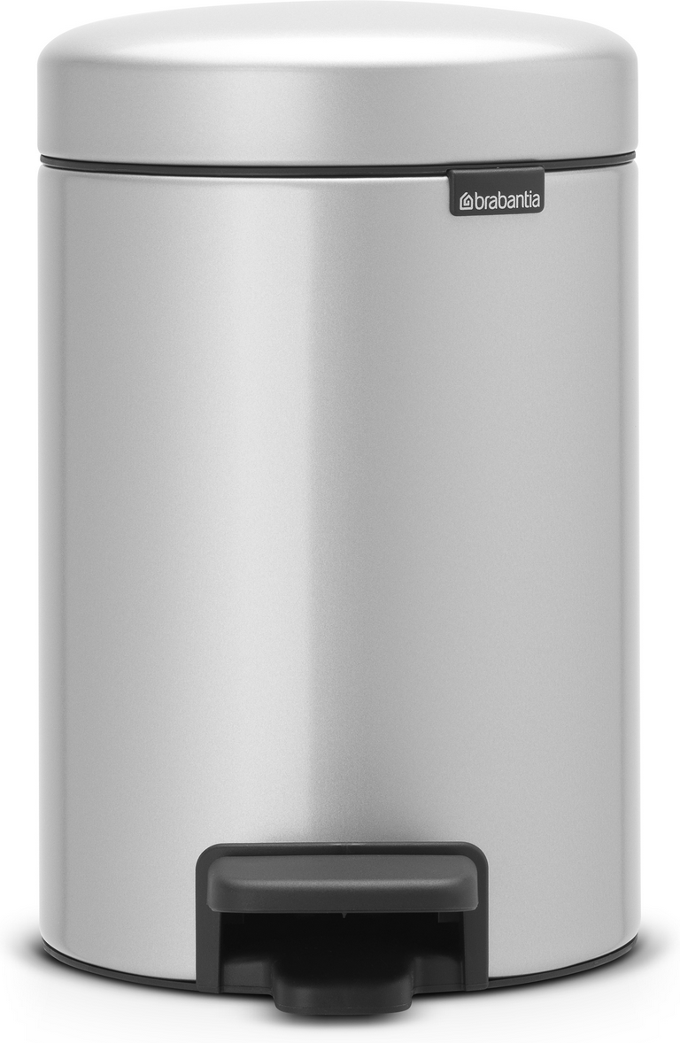 Brabantia Treteimer 'Newlcon' Metallic Grey 3 l