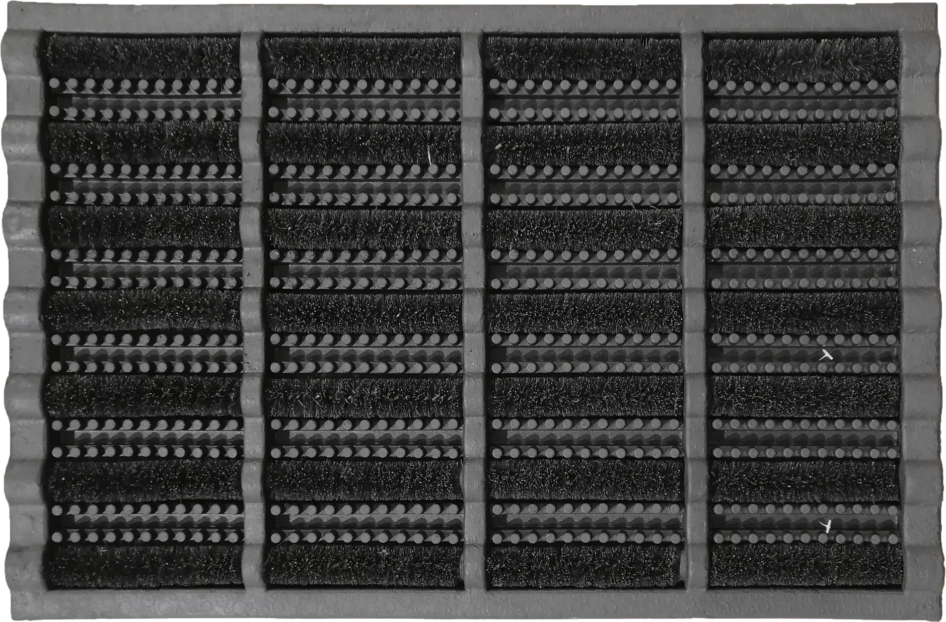 Fußmatte 'Robusta' Kokos schwarz 40 x 60 cm