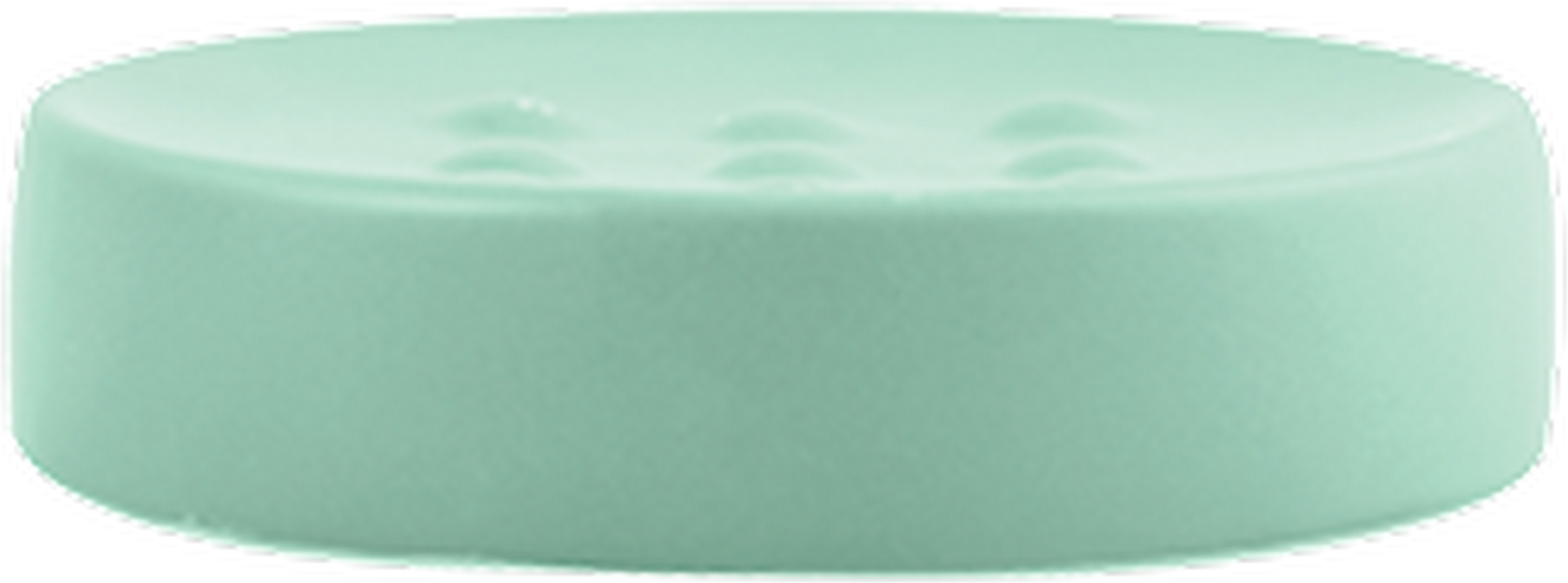 Spirella Seifenschale 'Tube' Porzellan pastellgrün Ø 11 x 2,6 cm