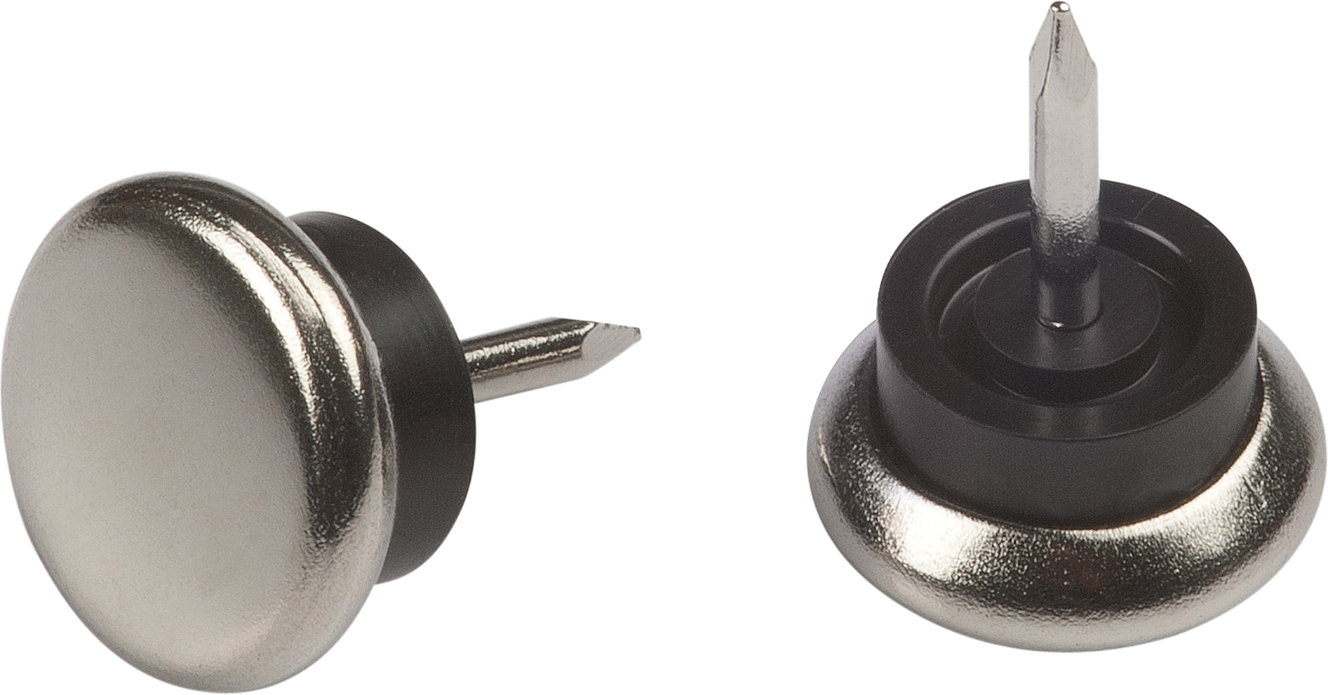 toom Metallgleiter 8 Stück Ø 18 mm