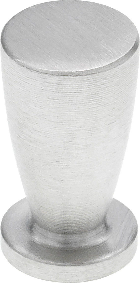 Siro Möbelknopf Edelstahl matt Ø 12 mm