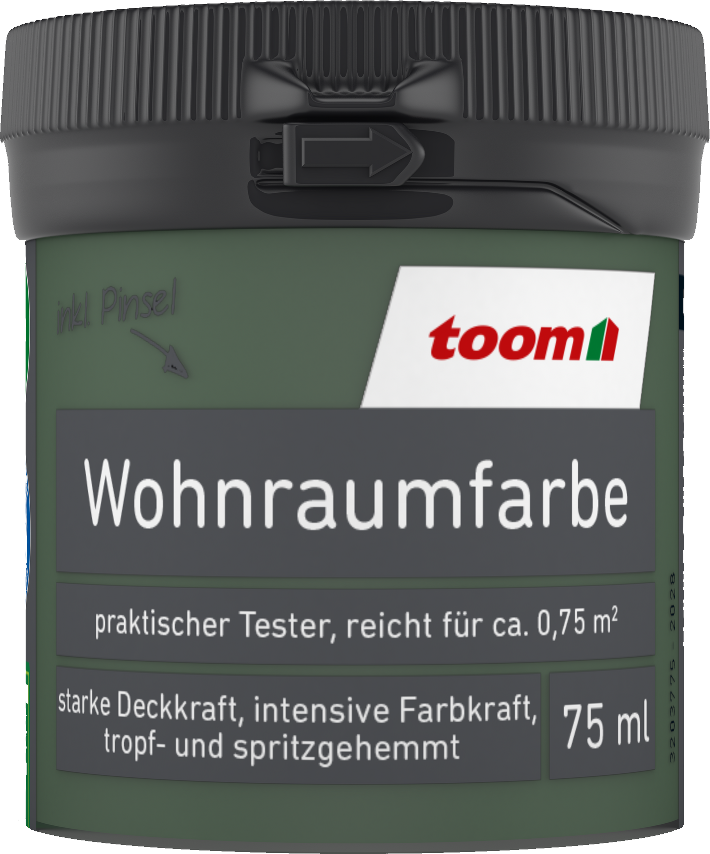Thumbnail - toom Wohnraumfarbe waldgrün matt 75 ml