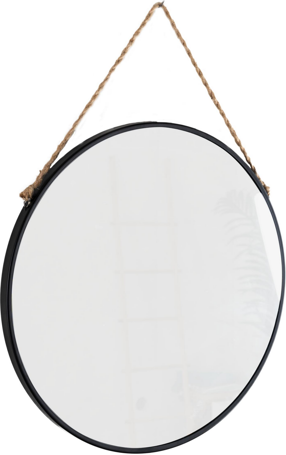 Ridder Spiegel 'Shila' mattschwarz Ø 60