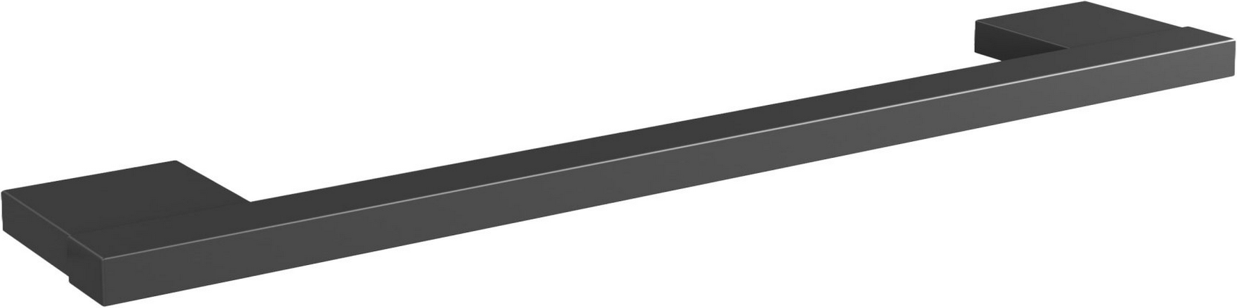 Fackelmann Möbel-Relinggriff Metall mattschwarz 320 mm