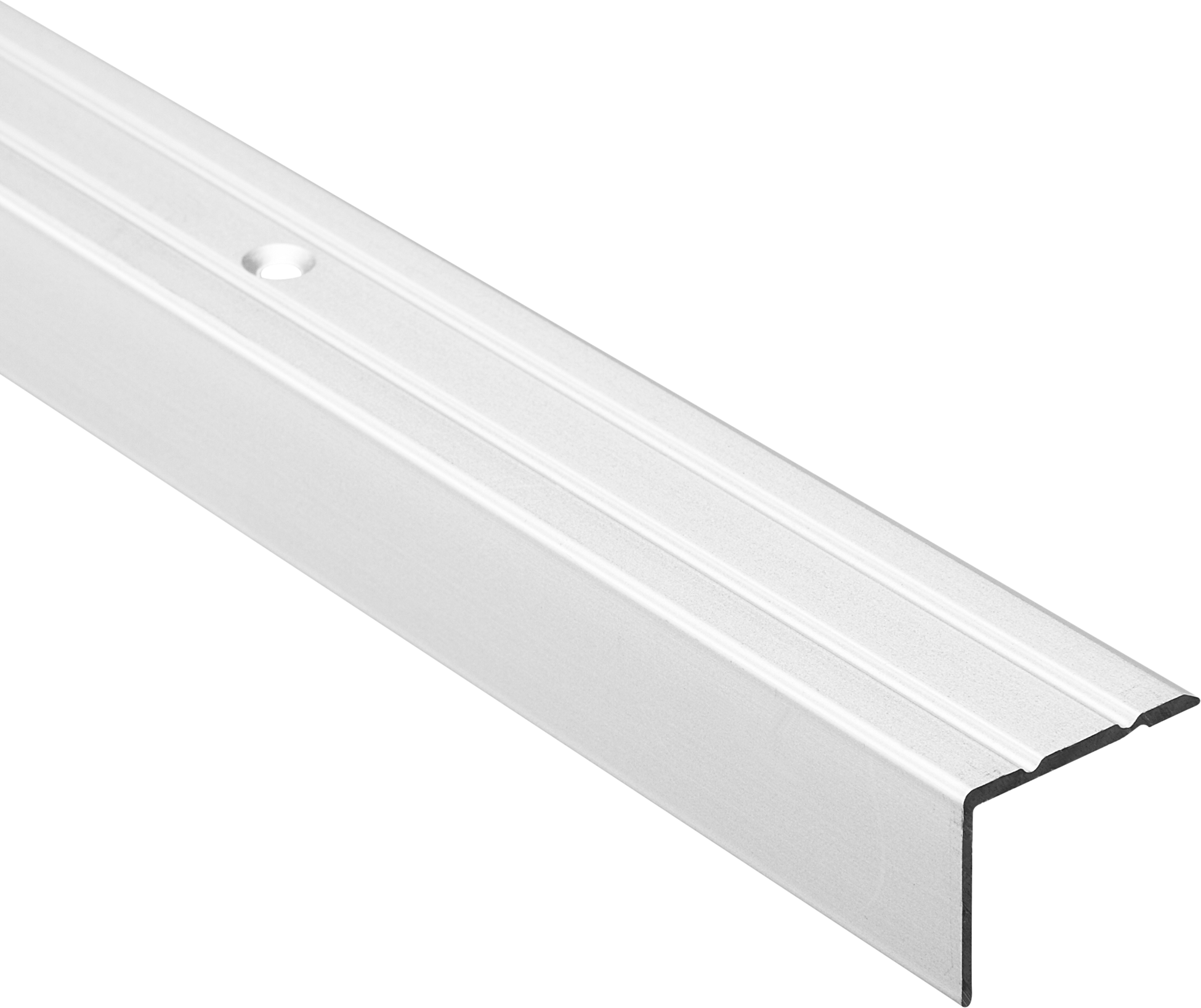 alfer Treppenprofil Aluminium silber, Breite 25 mm