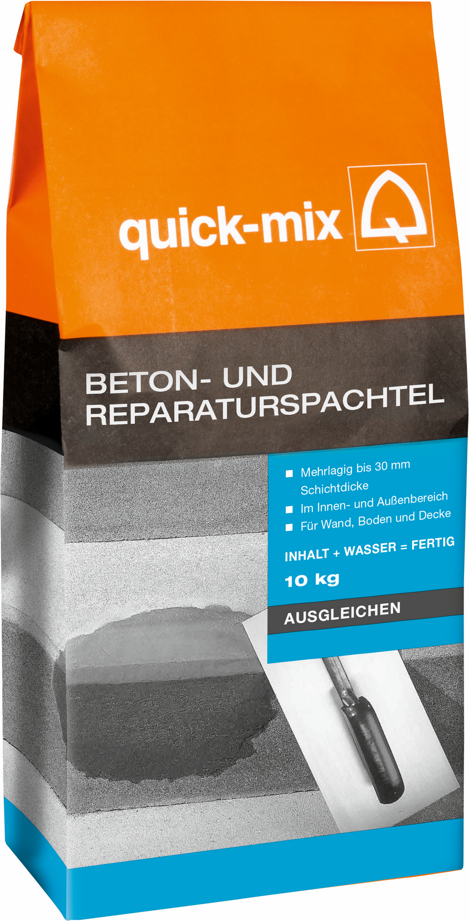 Quick-mix Beton- und Reparaturspachtel 10 kg