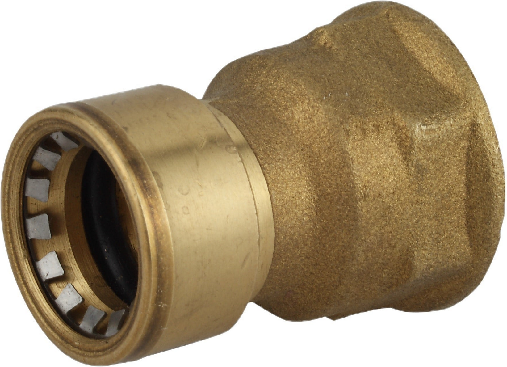 Thumbnail - Kirchhoff Übergangsmuffe Messing blank Ø 22 mm x 3/4" Innengewinde