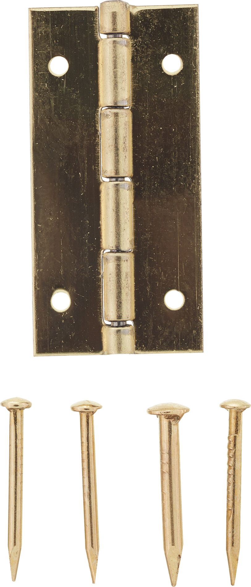 toom Schatullenscharniere Stahl vermessingt 12 x 25 mm 4 Stück