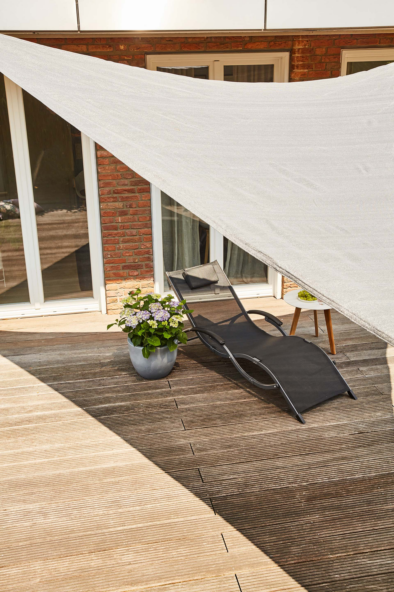 Thumbnail - Siena Garden Sonnensegel 'Solino' grau