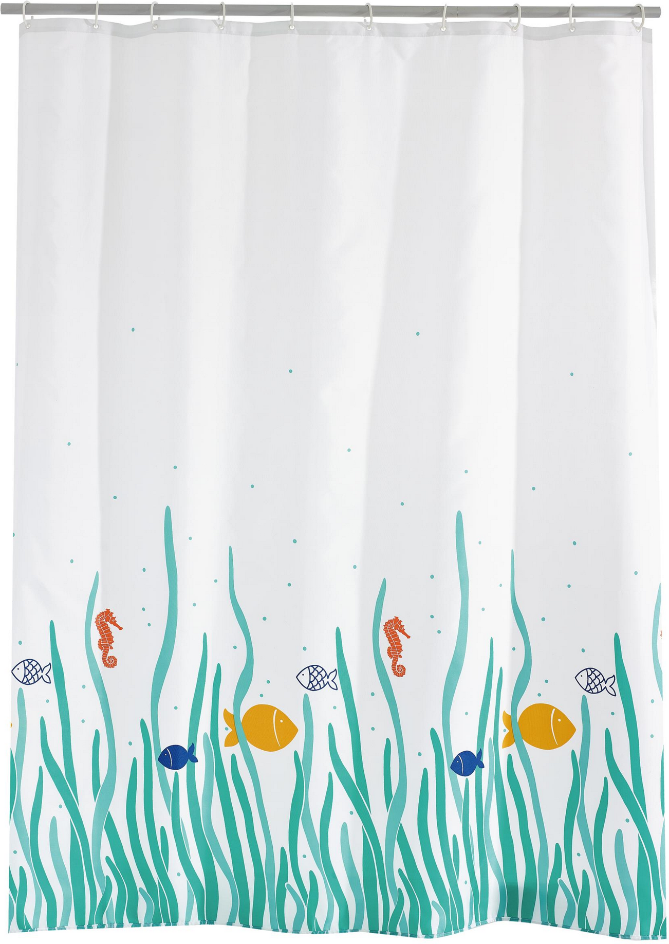 toom Duschvorhang 'Atlantis' Textil bunt 180 x 200 cm