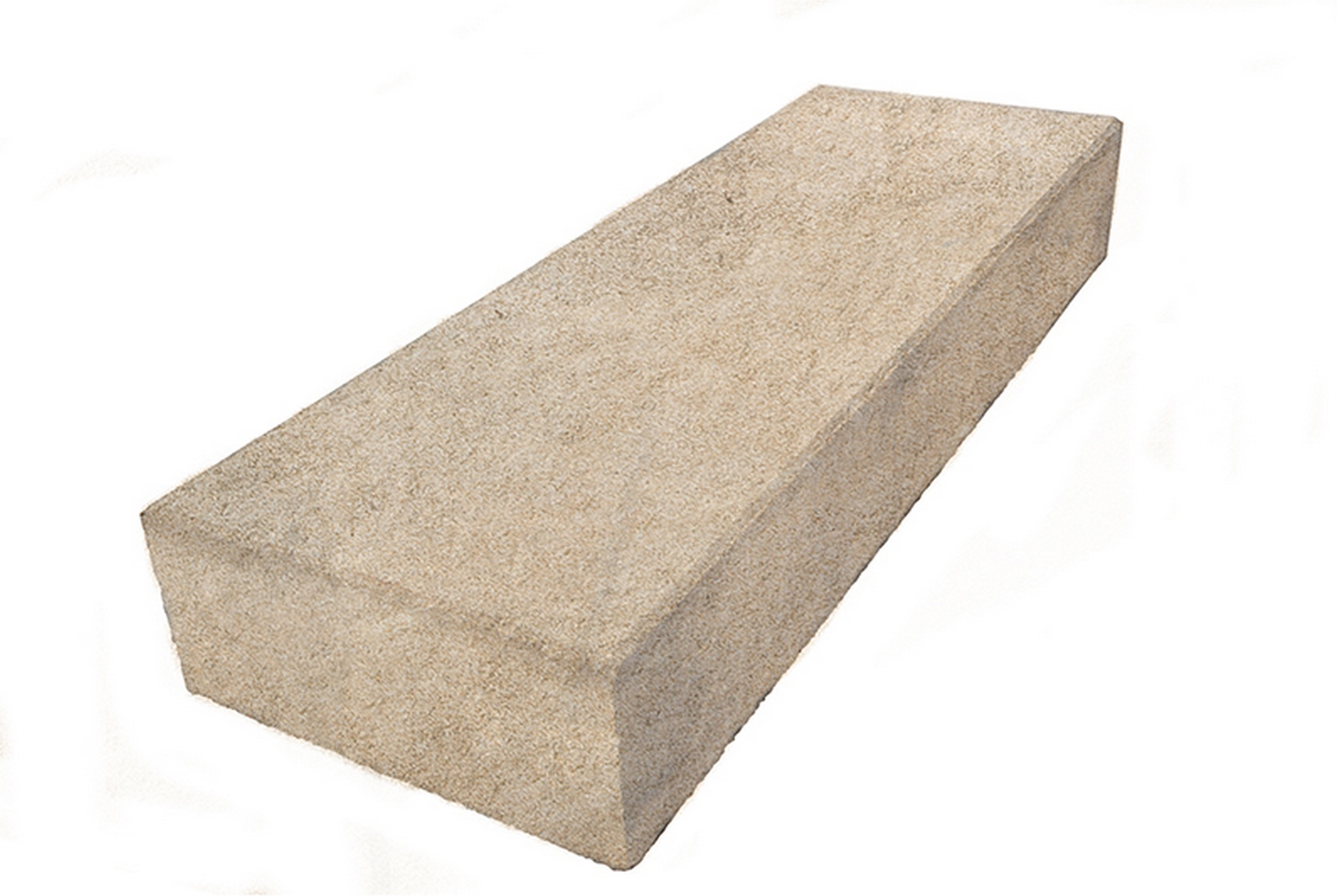 Diephaus Blockstufe 'T-Stair Solid' Beton sandstein 100 x 35 x 15 cm