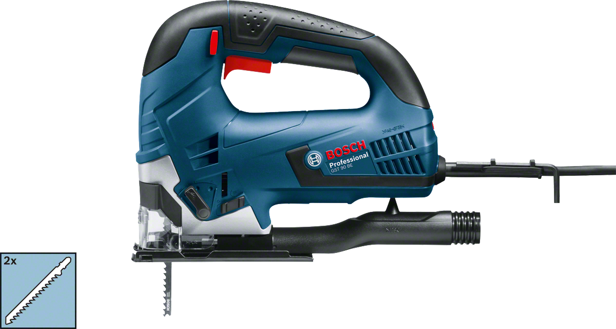 Thumbnail - Bosch Stichsäge 'Professional GST 90 BE' blau 650 W, inkl. Transportkoffer