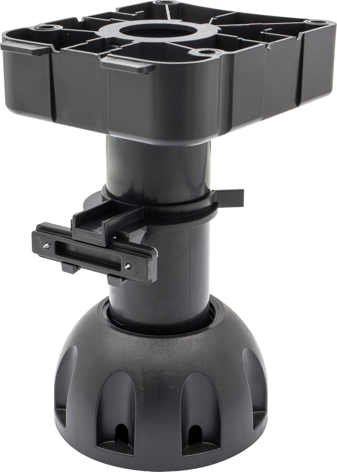 Wagner Küchen-Sockelverstellfuß 'ST 0402' Kunststoff schwarz Ø 78 x 150 - 168 mm