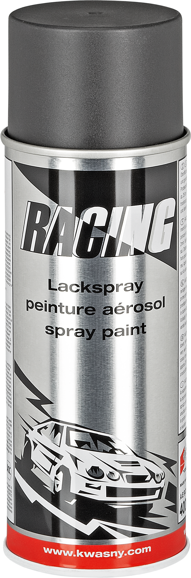 Racing Lackspray schwarz matt 400 ml