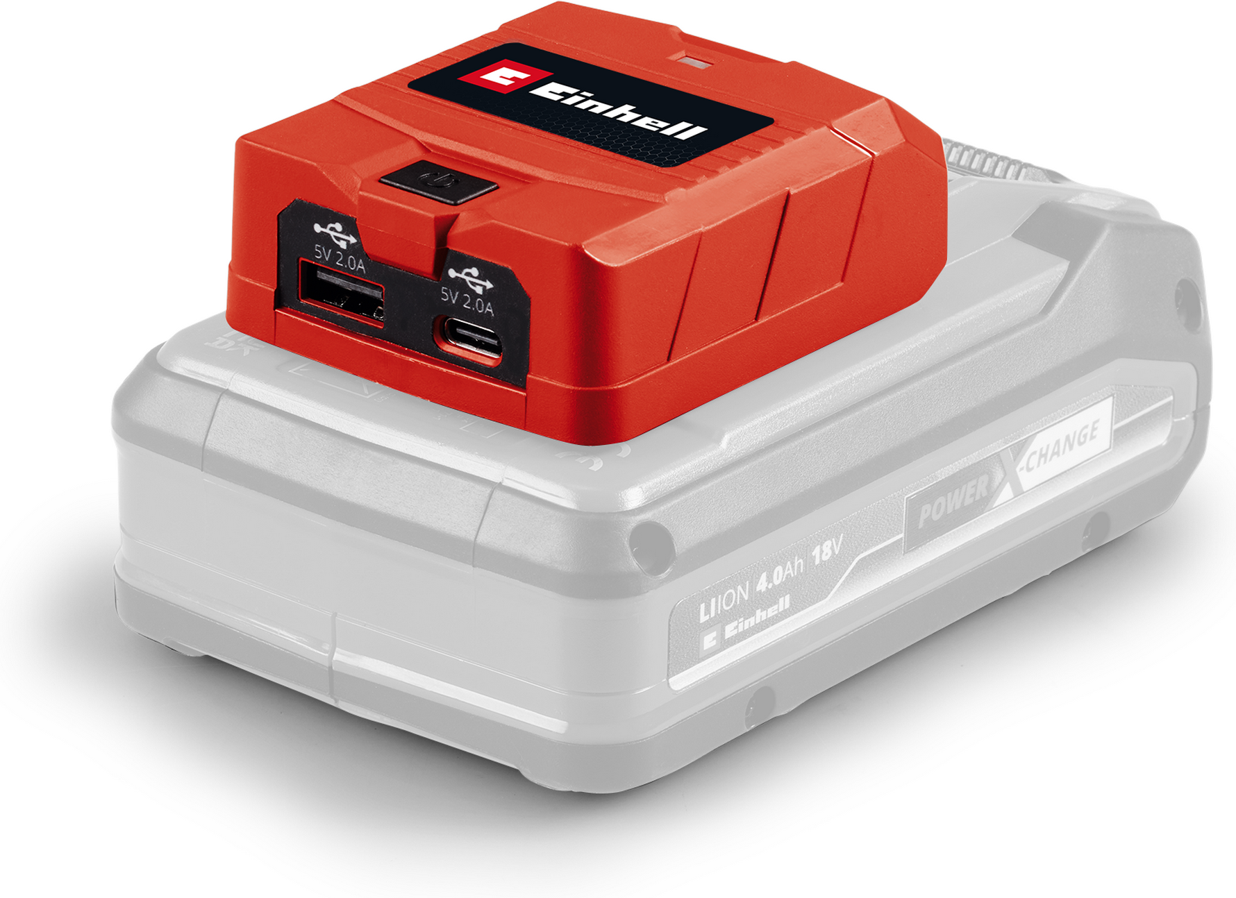 Thumbnail - Einhell USB-Akku-Adapter 'TC-CP 18 Li USB A/C-Solo'