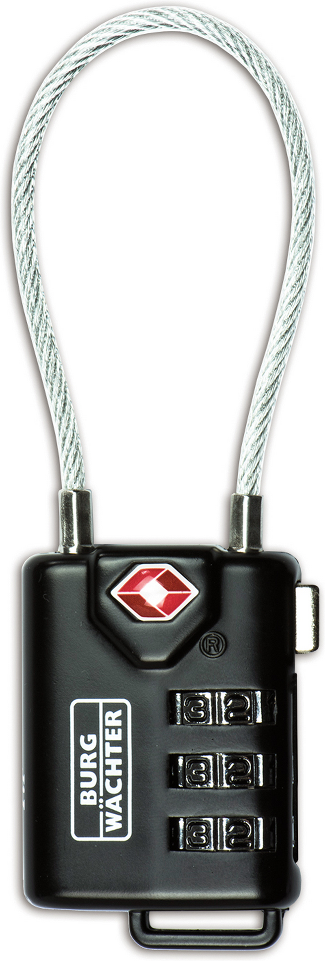 Thumbnail - Burg-Wächter Zahlen-Vorhangschloss TSA 74 30 SB