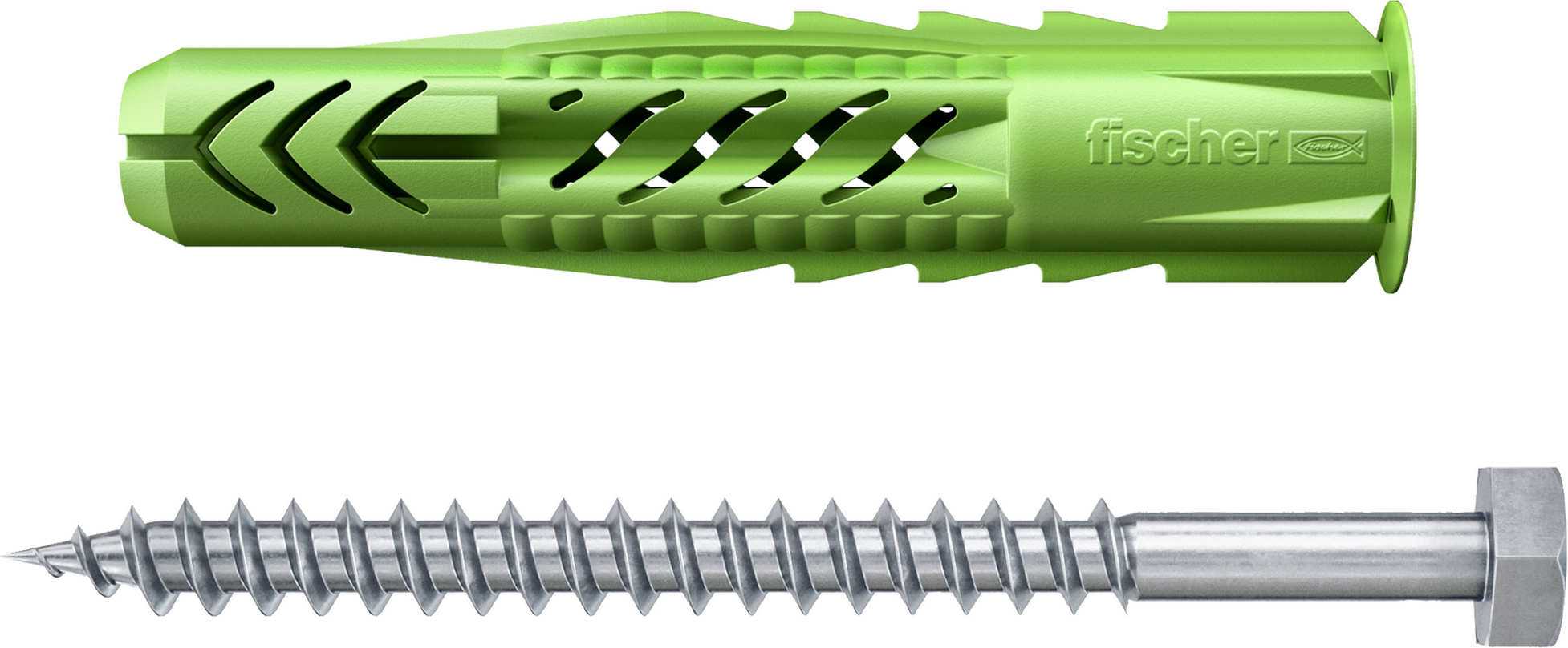 Fischer Universaldübel 'UX Green R S' 6 mm 4 Stück