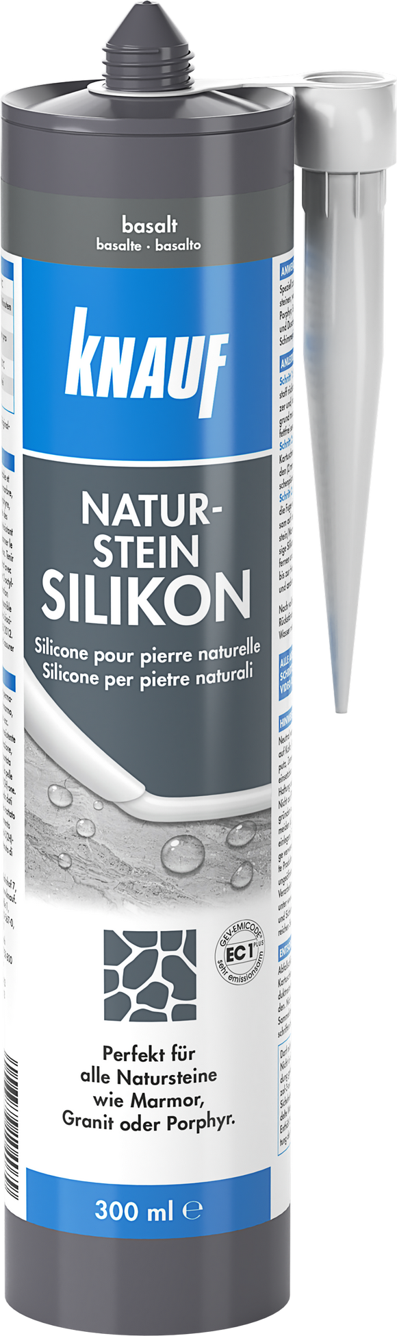 Knauf Naturstein-Silikon basalt 300 ml