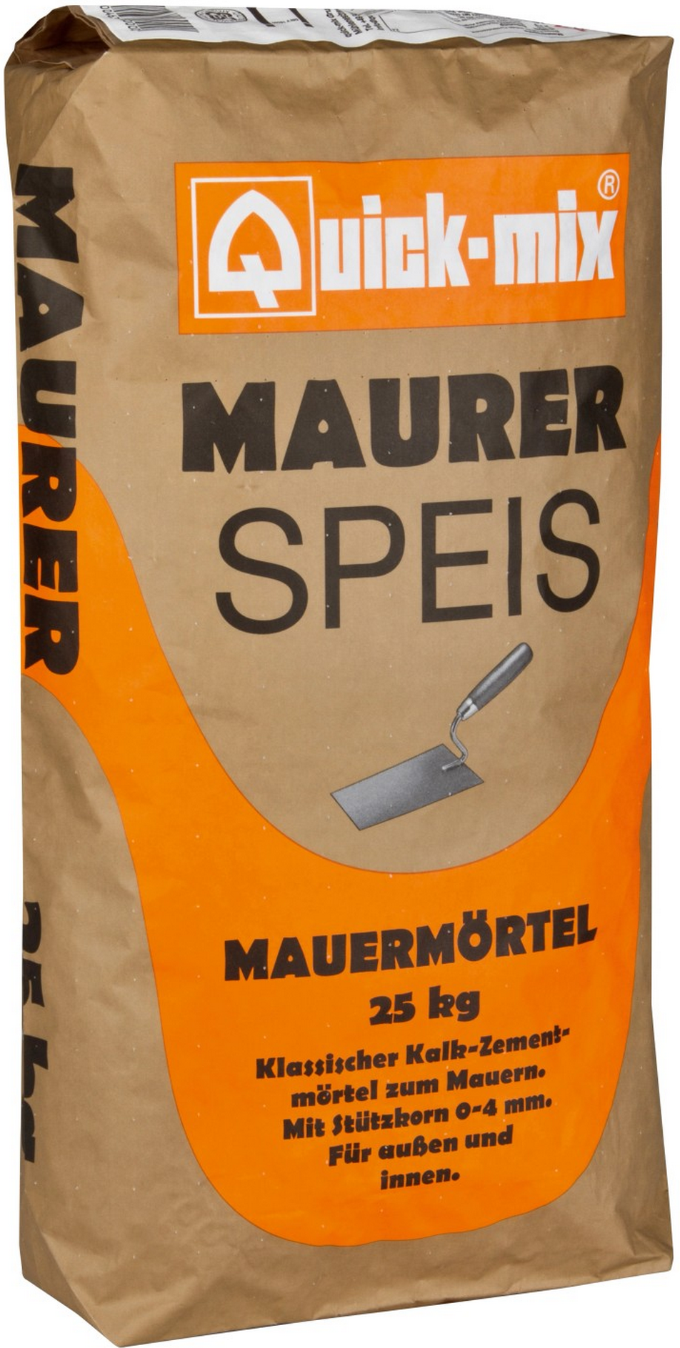 Quick-mix Mauermörtel 'Maurerspeis' 25 kg