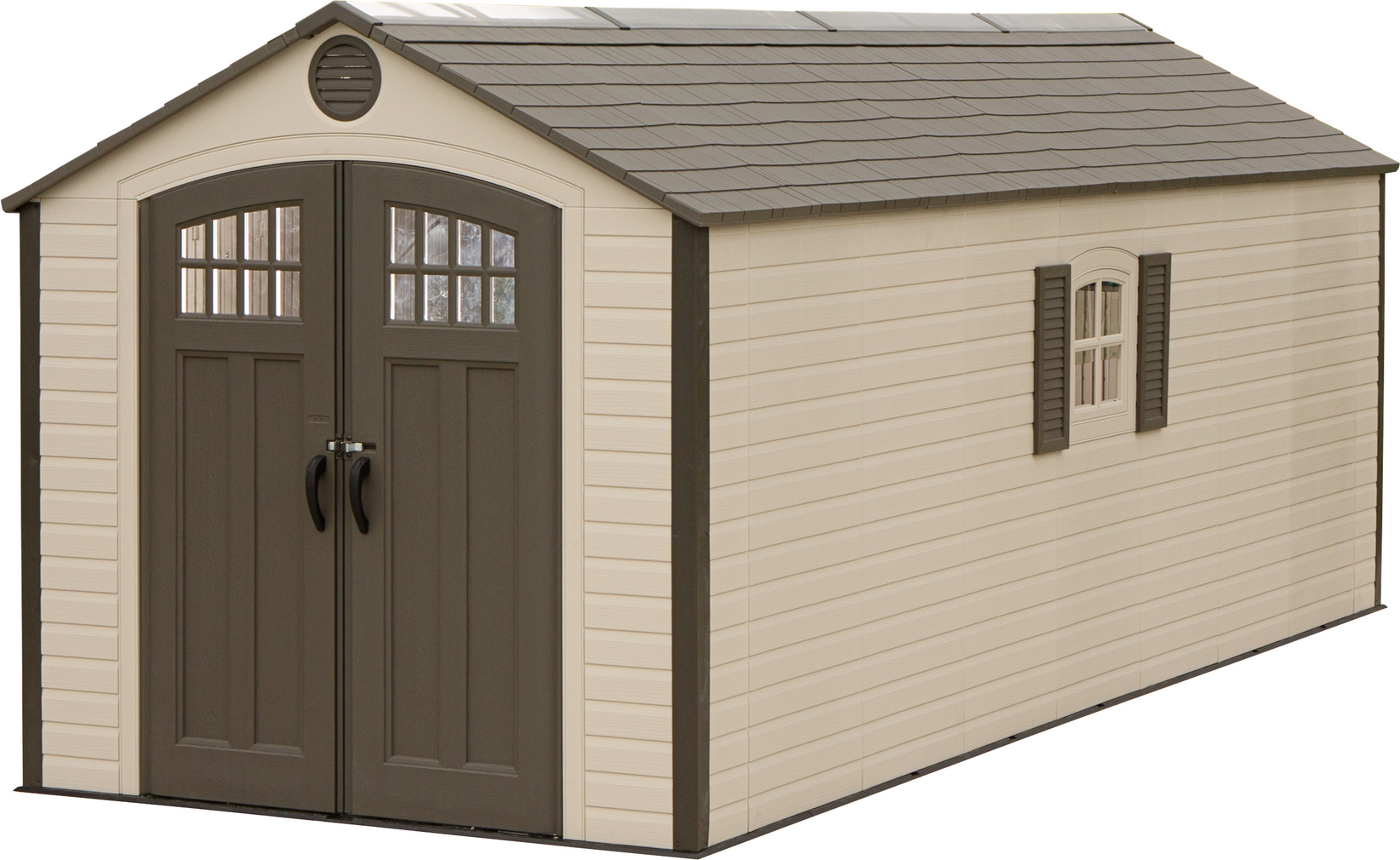 Lifetime Gerätehaus 'Residenz' lichtgrau 238,76 x 243,84 x 238,76 cm