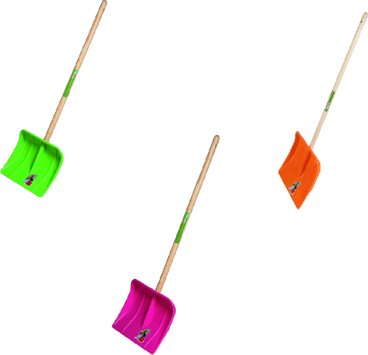 Freund Victoria Schneeschieber für Kinder Kunststoff 79 cm, 3 Farben sortiert