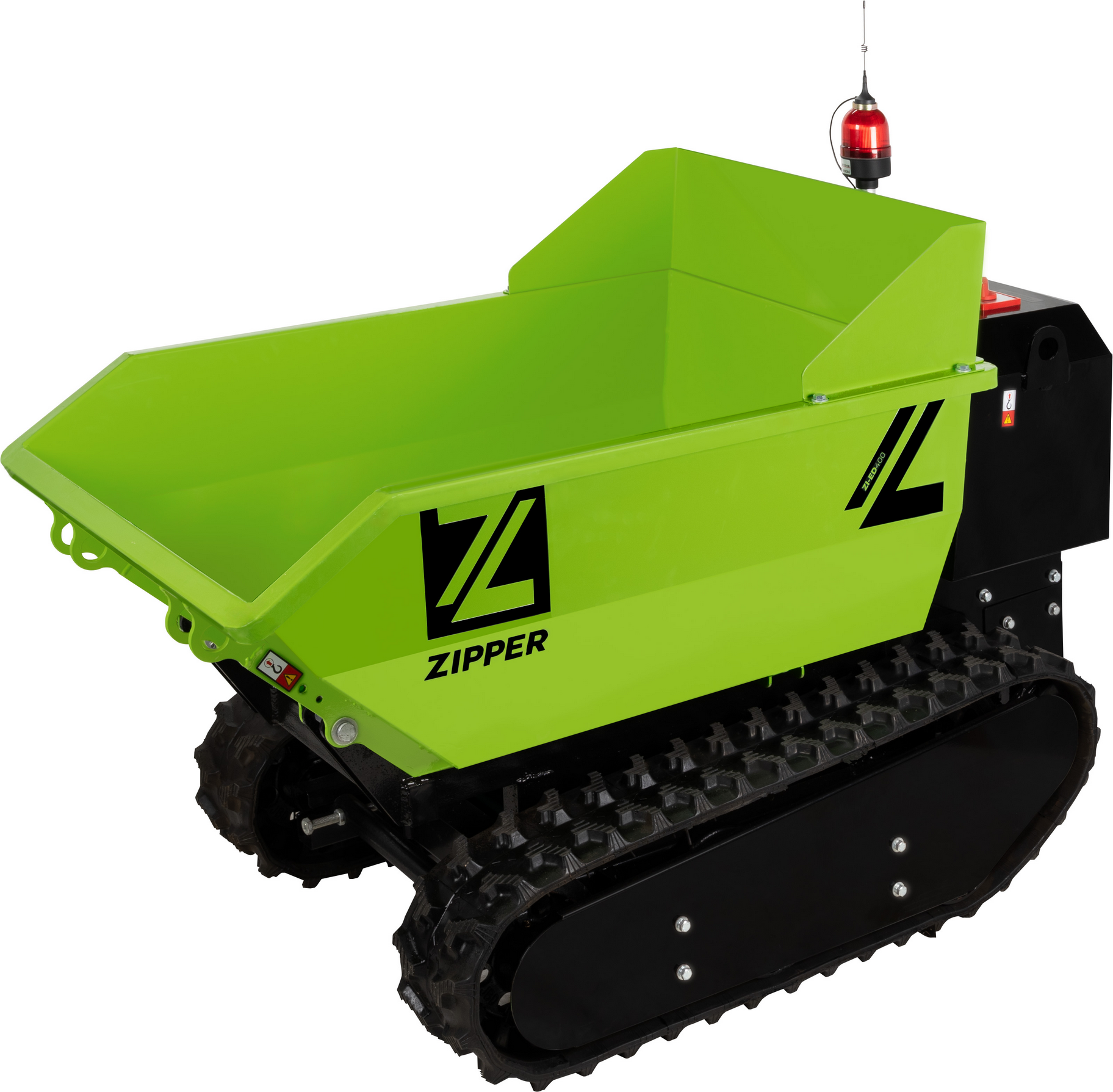 Thumbnail - Zipper Elektro-Dumper 'ZI-ED400' mit Ladegerät und Batterie 2 x 800 W