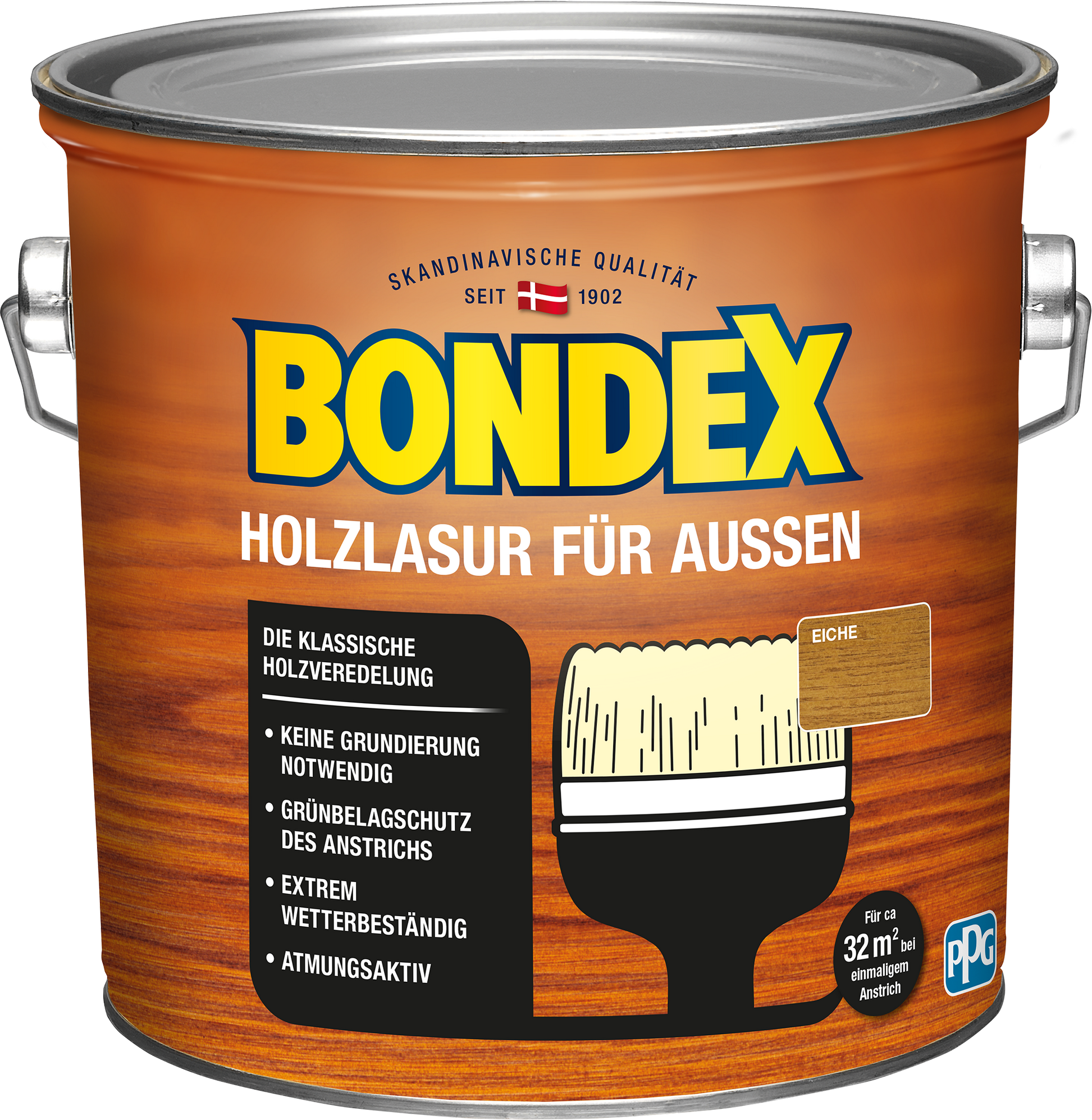 Bondex Holzlasur eichefarben 2,5 l