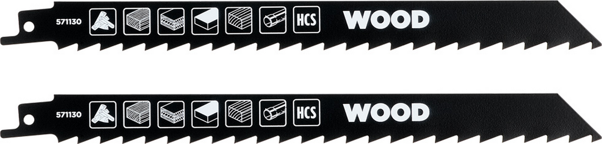 kwb HCS-Säbelsägeblatt-Set 229 mm 2-teilig